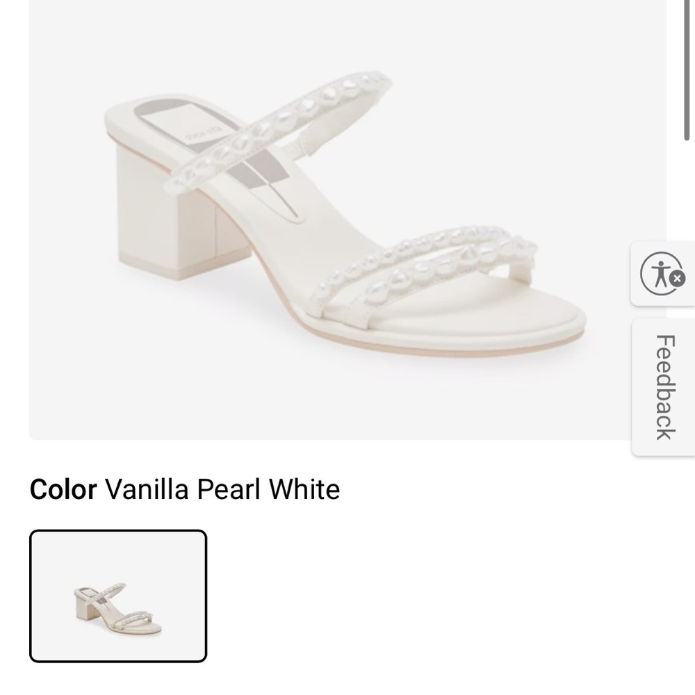 Dolce Vita Barrit Pearl Heels